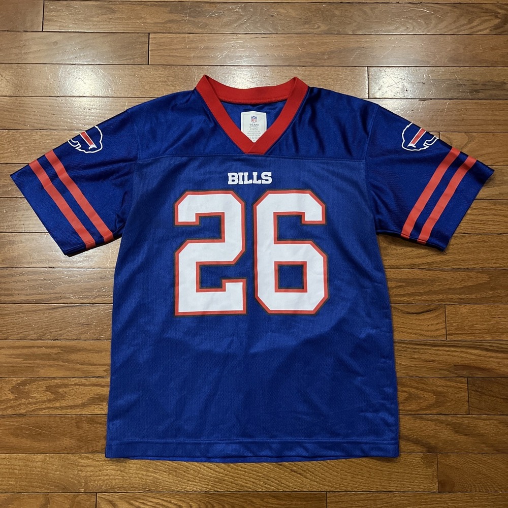 Buffalo Bills Devin Singletary #26 Jersey Youth Large 12/14 NFL Team Apparel